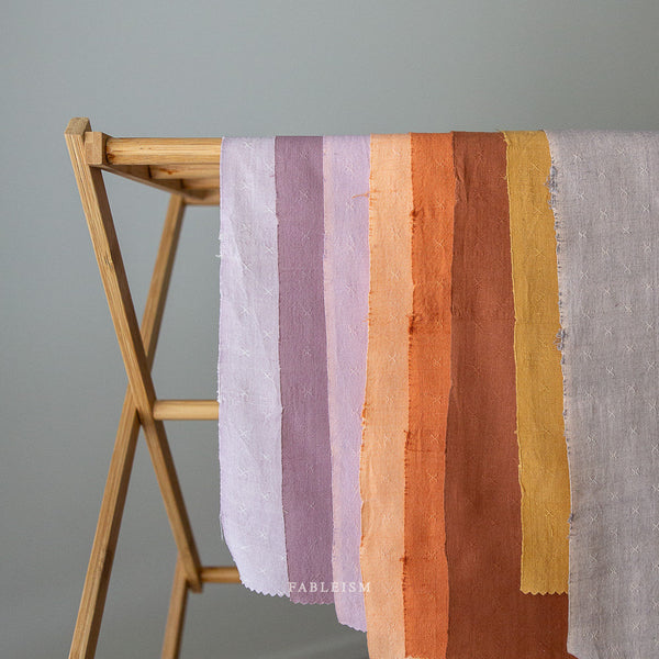 Sprout Wovens by Fableism Supply Co. | New 2024 Sprout Colors | 8 Yarn Dyed Woven Fabrics | Fabric Bundle | BUNDLE-228