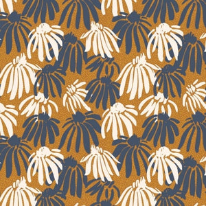 Black Eyed Susans Downpour BP100-DO2 | Marked By Nature by Brittany Polatis | Cotton + Steel | Continuous Yardage | Fat Quarter
