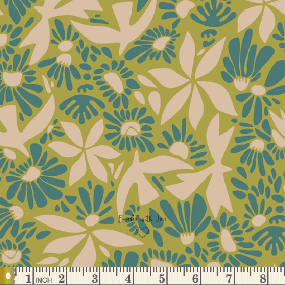 Evolve Key Lime EVO60405 | Evolve by Suzy Quilts | Art Gallery Fabrics | Continuous Yardage | Fat Quarters | Quilting Fabric