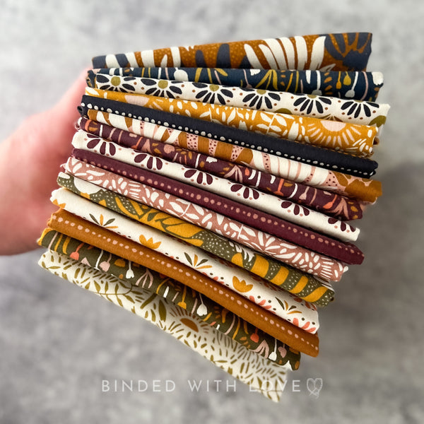 Marked By Nature Full Collection by Brittany Polatis | 15 Prints | Cotton + Steel | Fat Quarter Bundle | Half Yard Bundle | BUNDLE-216