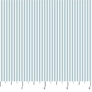 Stripes Blue 92014-41 | Serenity by Ghazal Razavi | Figo Fabrics | Continuous Yardage | Fat Quarter | Quilting Fabric