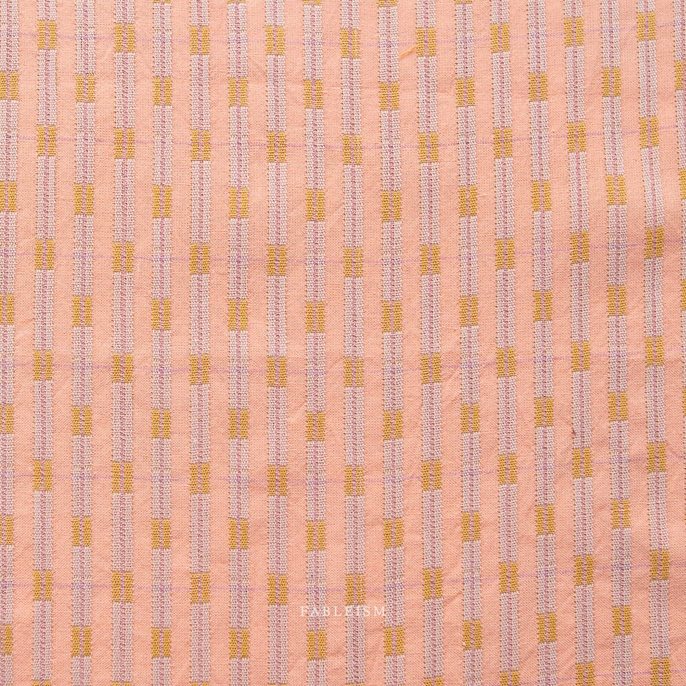 Preorder Formation in Peachy Pink CSW-08-PEACHY-PINK | Canyon Springs by Fableism Supply Co. | Continuous Yardage | Fat Quarter