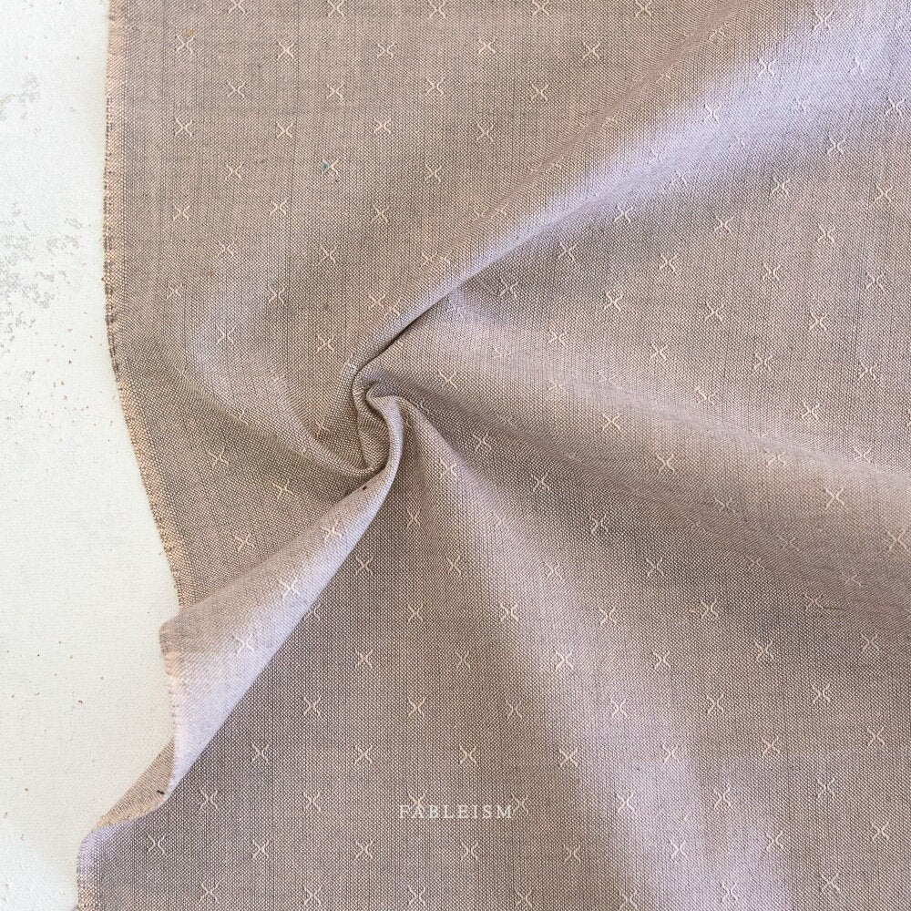 Heather FSW-29-HEATHER | Sprout Woven by Fableism Supply Co. | Continuous Yardage | Fat Quarter | Cotton Yarn Dyed Wovens