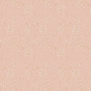 Clusters Ballerina Metallic CS107-BA17M | Cotton + Steel Basics | Blender Fabric | Continuous Yardage | Fat Quarter