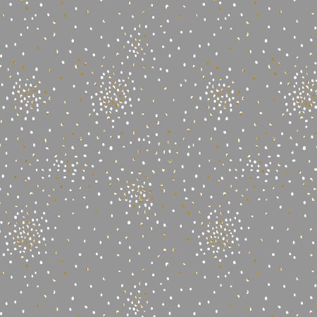 Clusters Castle Metallic CS107-CA23M | Cotton + Steel Basics | Blender Fabric | Continuous Yardage | Fat Quarter