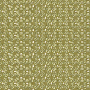 Starlight Spruce Metallic AC604-SP3M | Tinsel On The Trail by Ash Cascade | Cotton + Steel | Continuous Yardage | Christmas Fabric
