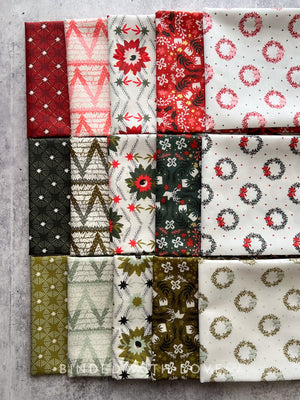 Tinsel on The Trail Full Collection by Ash Cascade | 15 Prints | Cotton + Steel | Precut Bundle | Christmas Fabrics | BUNDLE-229