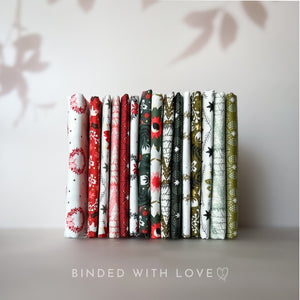 Tinsel on The Trail Full Collection by Ash Cascade | 15 Prints | Cotton + Steel | Precut Bundle | Christmas Fabrics | BUNDLE-229