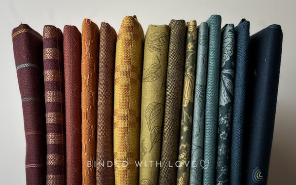Curated Fat Quarter Bundle | 14 Fat Quarters | Hand Selected Quilting Bundle | Quilting Fabric | BUNDLE-230