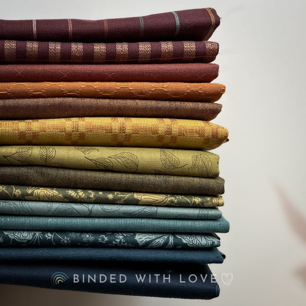 Curated Fat Quarter Bundle | 14 Fat Quarters | Hand Selected Quilting Bundle | Quilting Fabric | BUNDLE-230