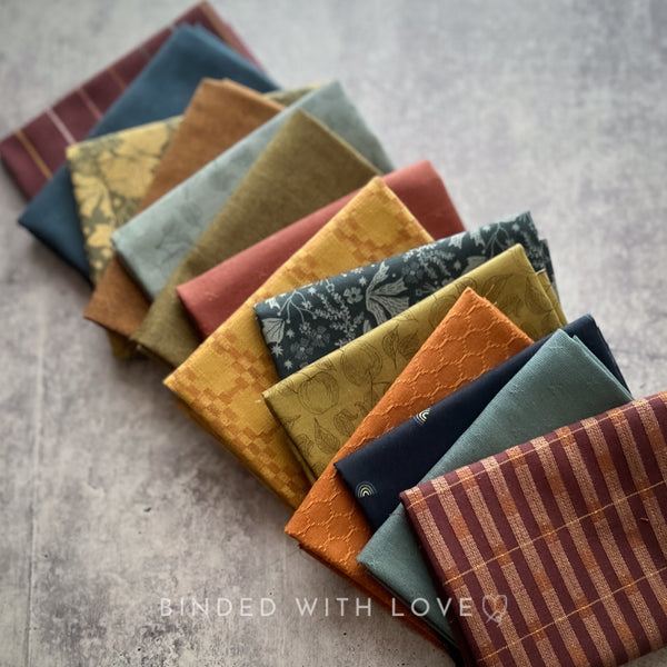 Curated Fat Quarter Bundle | 14 Fat Quarters | Hand Selected Quilting Bundle | Quilting Fabric | BUNDLE-230