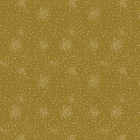 Clusters Forest Moss Metallic CS107-FM22M | Cotton + Steel Basics | Blender Fabric | Continuous Yardage | Fat Quarter