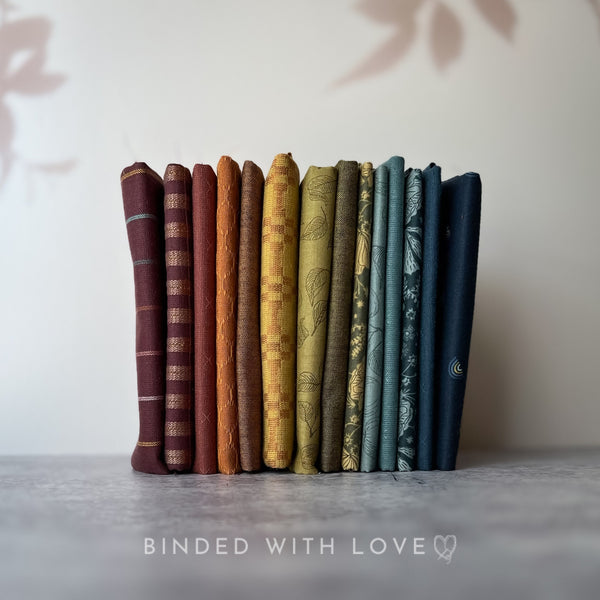 Curated Fat Quarter Bundle | 14 Fat Quarters | Hand Selected Quilting Bundle | Quilting Fabric | BUNDLE-230