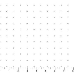 XO White Gray 92038-10 | Dovetail by Ghazal Razavi | Figo Fabrics | Yardage | Fat Quarter | Quilting Fabric | Low Volume