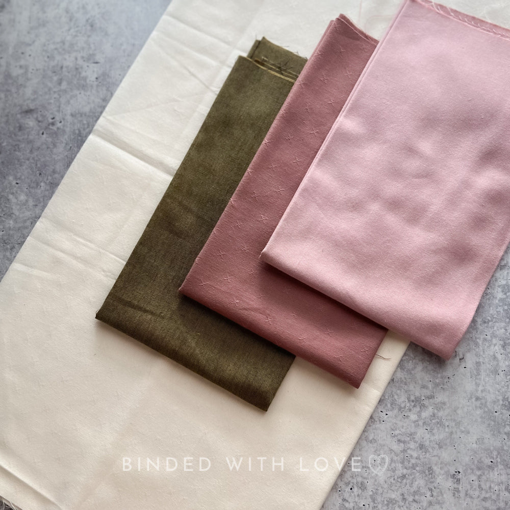 Meadow Patch Throw Quilt Kit | Pattern and Kit Designed by Thai Charm | Pattern NOT INCLUDED | Modern Quilt Kit | 62.5in x 75in