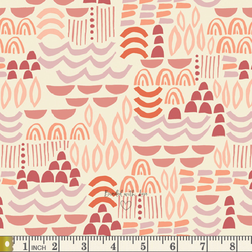 Artisanal Blocks CAP-TK-1506 | Terra Kotta Capsule by AGF Studio | Art Gallery Fabrics | Continuous Yardage | Fat Quarter | Quilting Fabric