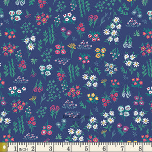 Floral Pigments Wet AQU-66757 | Aquarelle by Katarina Roccella | Art Gallery Fabrics | Continuous Yardage | Fat Quarter
