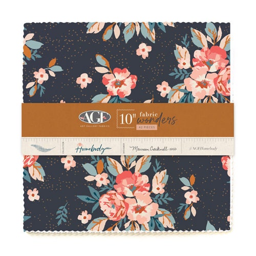 Homebody by Maureen Cracknell 10" Fabric Wonders | Art Gallery Fabrics | Full Collection | Layer Cake