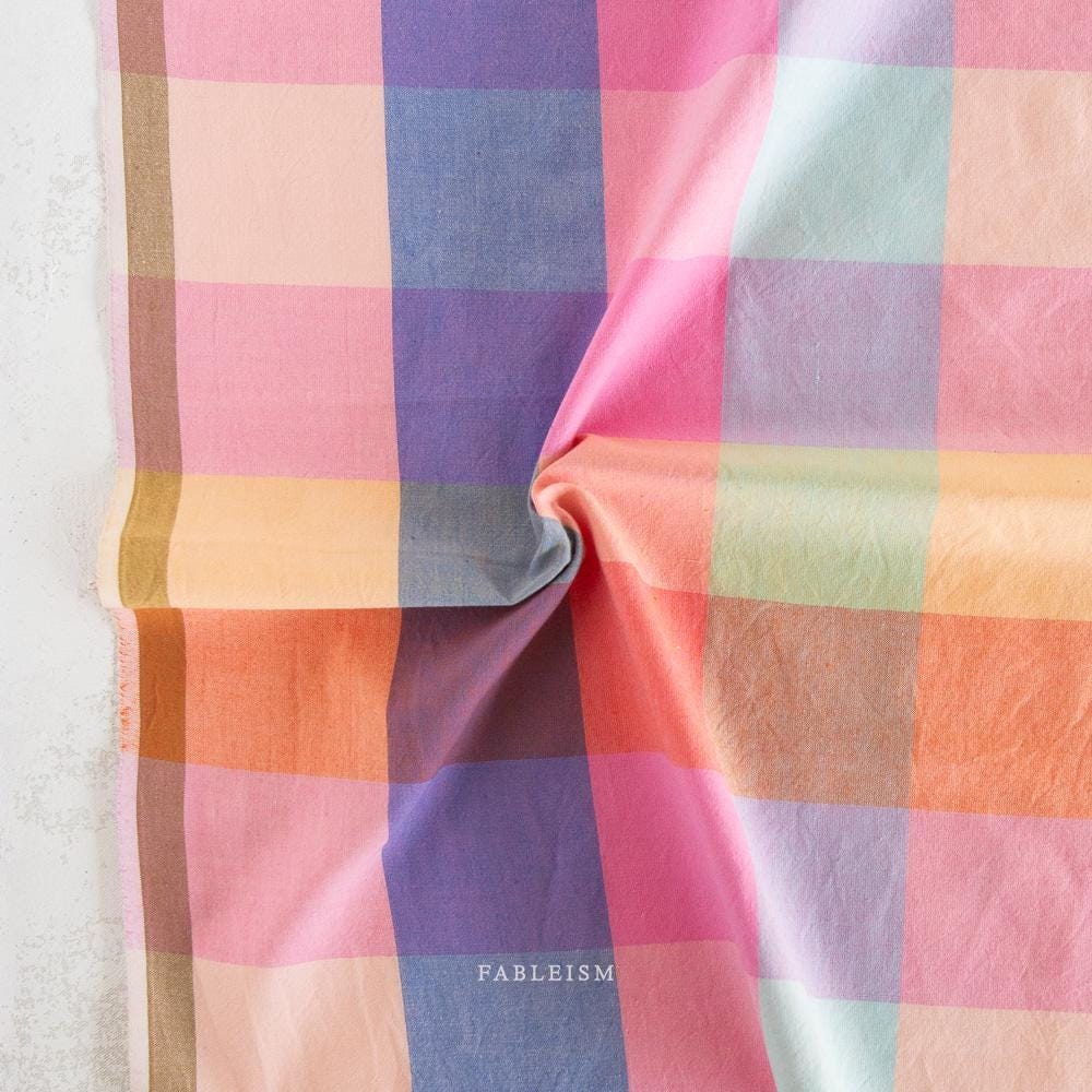 Plaid in Midsommar SWH-101-MIDSOMMAR | Swedish Holiday by The House That Lars Built | Fableism Supply Co. | Continuous Yardage | Fat Quarter