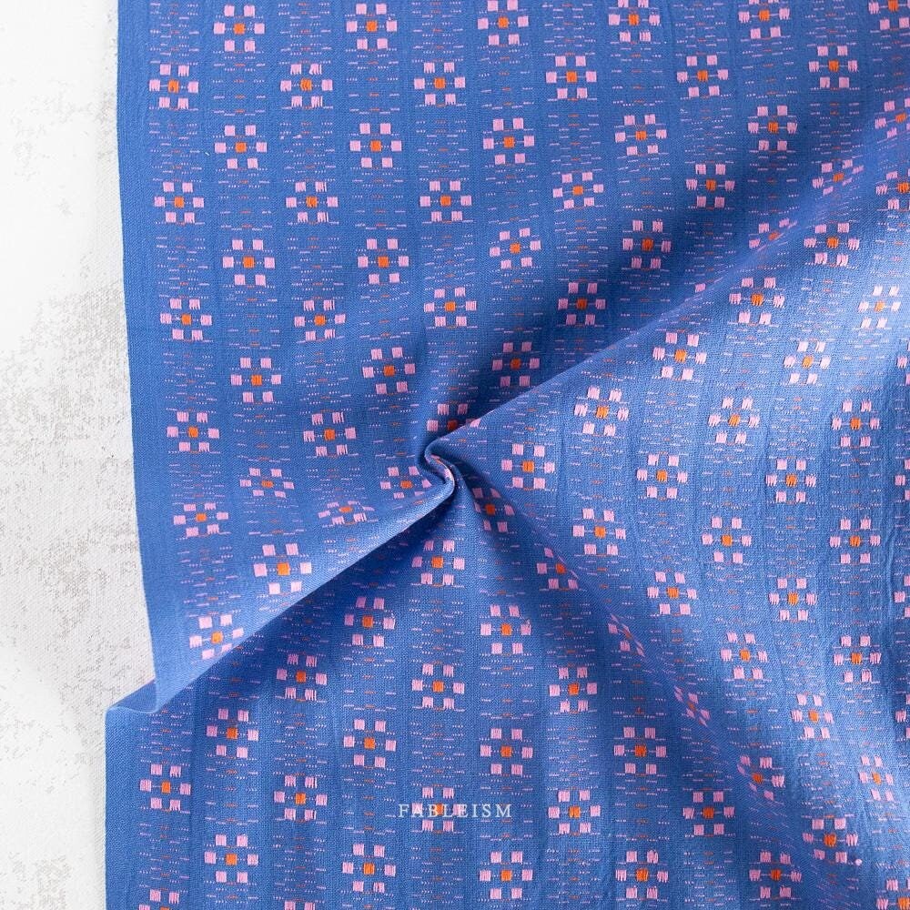 Karin Floral in Cobalt SWH-103-COLBALT | Swedish Holiday by The House That Lars Built | Fableism Supply Co. | Yardage | Fat Quarter