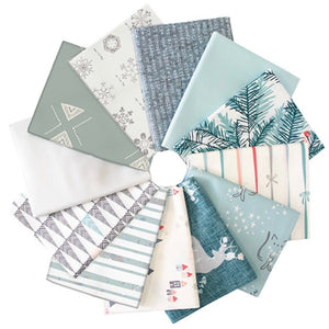 Winterland Edition Fat Quarter Bundle | 12 Fat Quarters | Art Gallery Fabrics Bundle Up | CB-BFQ307