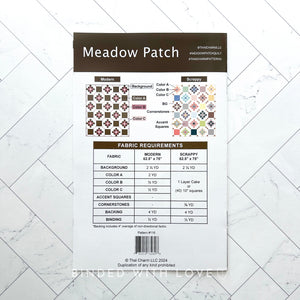 Autumn Bloom Quilt by Thai Charm LLC | Printed Paper Pattern | Modern Quilt Pattern | Confident Beginner Skill Level