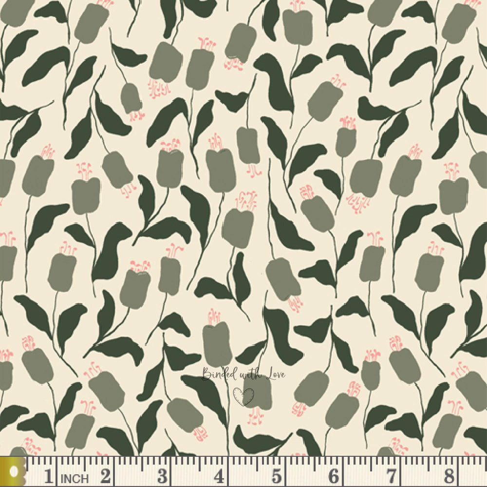 Mountain Buds Whisper AYP39208 | A Year In Petals by Bonnie Christine | Art Gallery Fabrics | Continuous Yardage | Fat Quarter