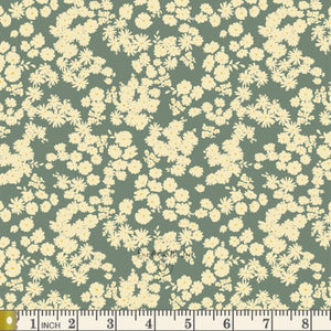 Smoky Blossoms Fir AYP49205 | A Year In Petals by Bonnie Christine | Art Gallery Fabrics | Continuous Yardage | Fat Quarter