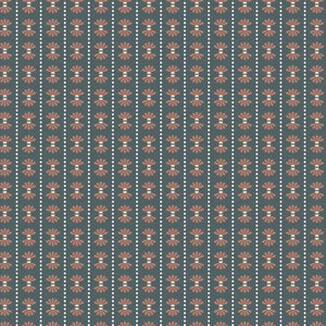 Moon Flower Moss HJ102-MO3 | Dusk til Dawn by Hope Johnson | Cotton + Steel | Continuous Yardage | Fat Quarter | Quilting Fabric