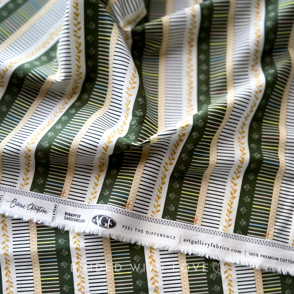 Garden Bound BINAYP39 | A Year In Petals by Bonnie Christine | Art Gallery Fabrics | Binding Fabric | Quilting Fabric