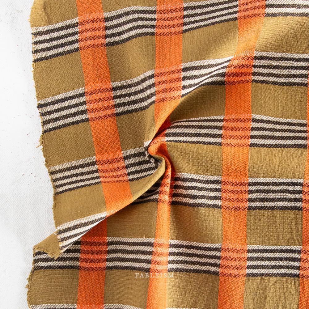 Carl Weave in Olive SWH-104-OLIVE | Swedish Holiday by The House That Lars Built | Fableism Supply Co. | Yardage | Fat Quarter