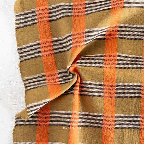 Carl Weave in Olive SWH-104-OLIVE | Swedish Holiday by The House That Lars Built | Fableism Supply Co. | Yardage | Fat Quarter