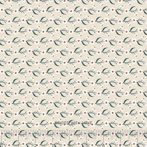 Daisy Chain Stripe Cream 7597-04 | Cottage Farmhouse Fusion by Maureen Fiorellini | Studio E Fabrics | Continuous Yardage | Fat Quarter