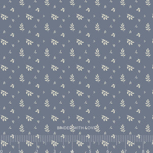 Sprigs Navy 7596-77 | Garden Party by Maureen Fiorellini | Studio E Fabrics | Continuous Yardage | Fat Quarter