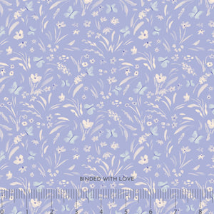 Butterflies Blue 90935-41 | Golden Hour by Jill Labieniec | FIGO Fabrics | Continuous Yardage | Fat Quarter