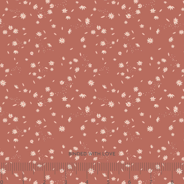 Daisy Rust 90934-36 | Golden Hour by Jill Labieniec | FIGO Fabrics | Continuous Yardage | Fat Quarter