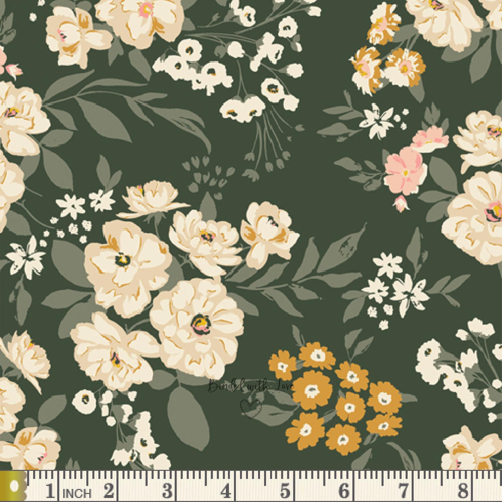 Garden Sonnet Dusk AYP39200 | A Year In Petals by Bonnie Christine | Art Gallery Fabrics | Continuous Yardage | Fat Quarter