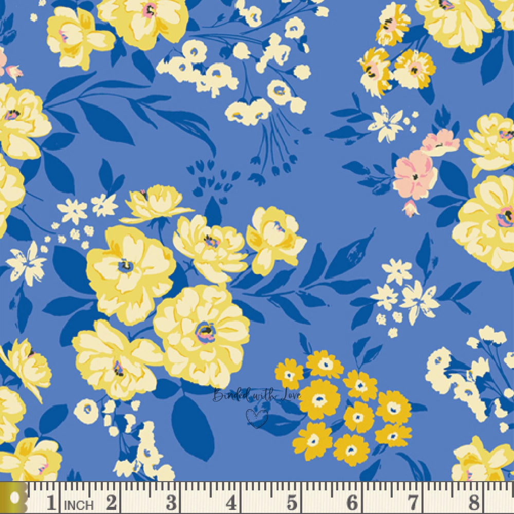 Garden Sonnet Dawn AYP49200 | A Year In Petals by Bonnie Christine | Art Gallery Fabrics | Continuous Yardage | Fat Quarter