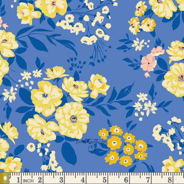 Garden Sonnet Dawn AYP49200 | A Year In Petals by Bonnie Christine | Art Gallery Fabrics | Continuous Yardage | Fat Quarter