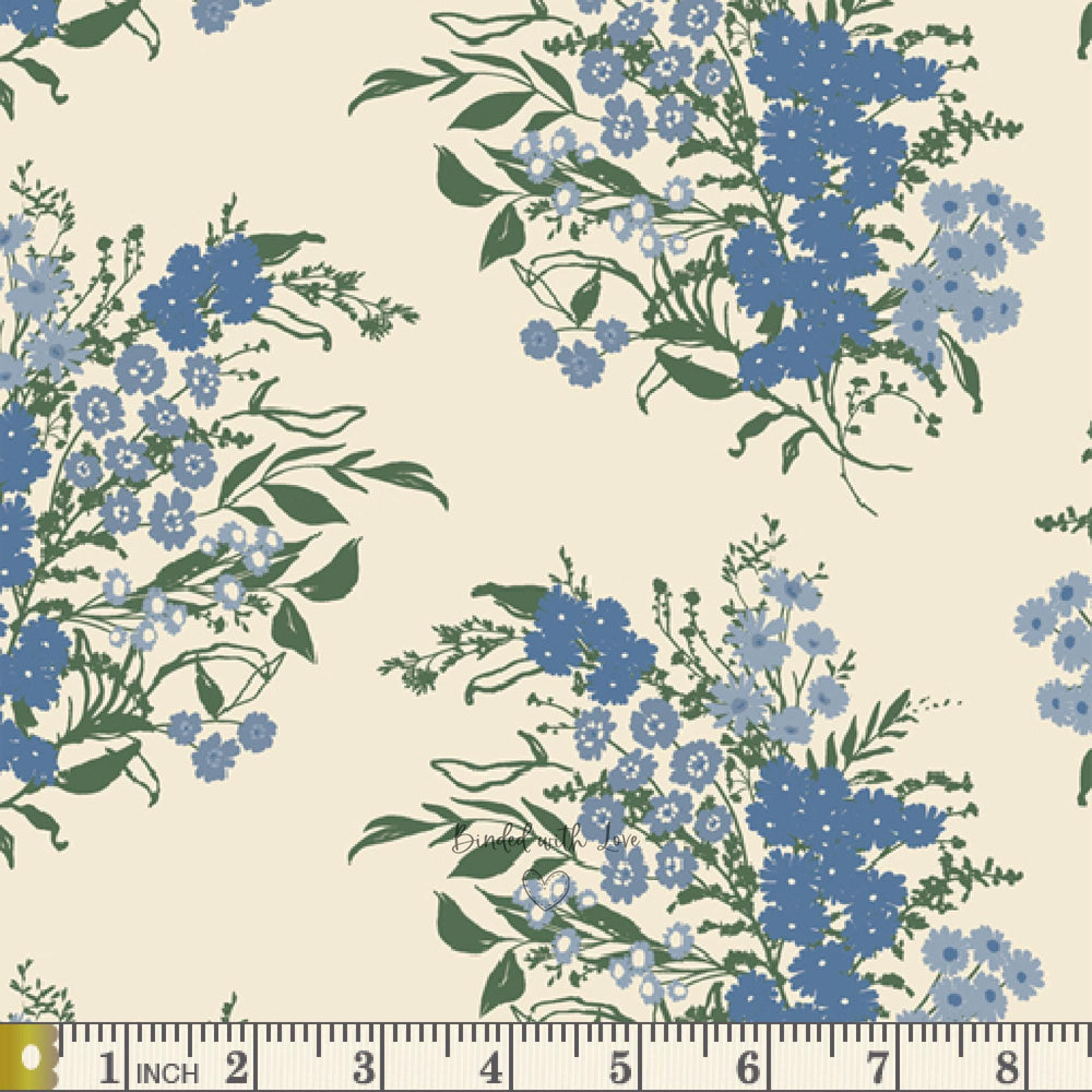 Meadow Clear Skies AYP39206 | A Year In Petals by Bonnie Christine | Art Gallery Fabrics | Continuous Yardage | Fat Quarter