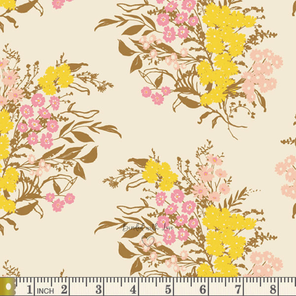 Meadow Sunny Skies AYP49206 | A Year In Petals by Bonnie Christine | Art Gallery Fabrics | Continuous Yardage | Fat Quarter