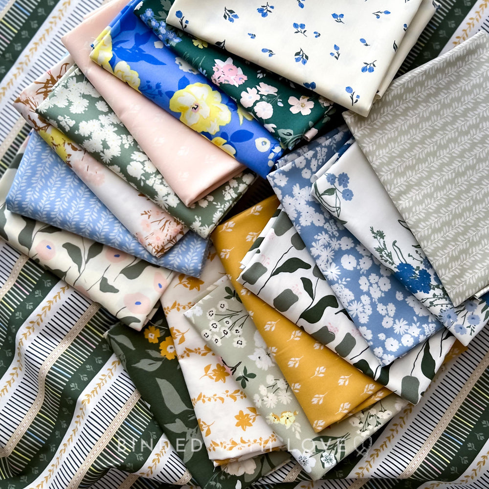 Garden Bound BINAYP39 | A Year In Petals by Bonnie Christine | Art Gallery Fabrics | Binding Fabric | Quilting Fabric