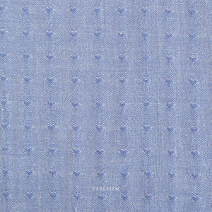 Dobby Hearts in Alice Blue QH-DH55-05-ALICE-BLUE | Queen of Hearts by Fableism Supply Co. | Continuous Yardage | Fat Quarter