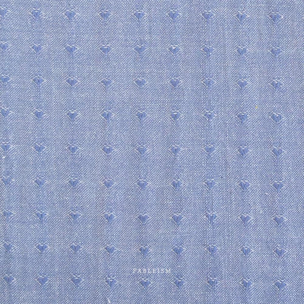 Dobby Hearts in Alice Blue QH-DH55-05-ALICE-BLUE | Queen of Hearts by Fableism Supply Co. | Continuous Yardage | Fat Quarter