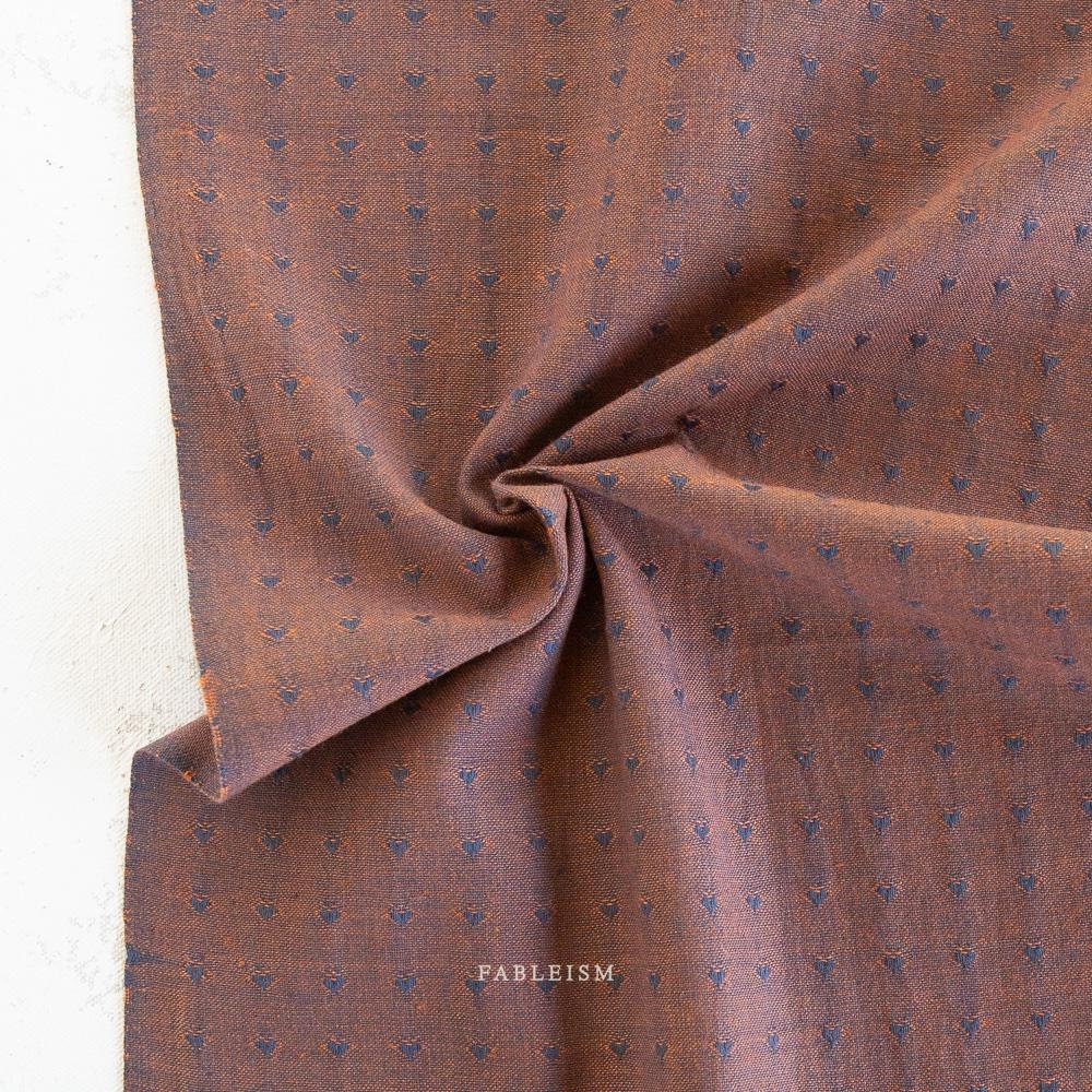 Dobby Hearts in Sunday Best QH-DH55-07-SUNDAY-BEST | Queen of Hearts by Fableism Supply Co. | Continuous Yardage | Fat Quarter