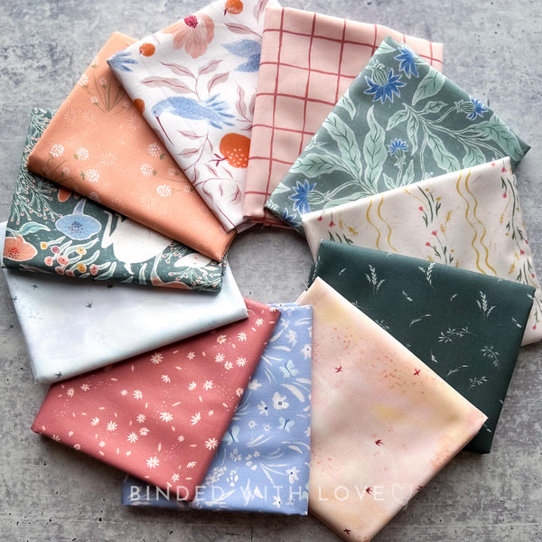 Golden Hour by Jill Labieniec for FIGO Fabrics | 11 Prints | Fat Quarter Bundle | Half Yard Bundle | BUNDLE-236