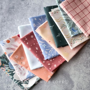 Golden Hour by Jill Labieniec for FIGO Fabrics | 11 Prints | Fat Quarter Bundle | Half Yard Bundle | BUNDLE-236