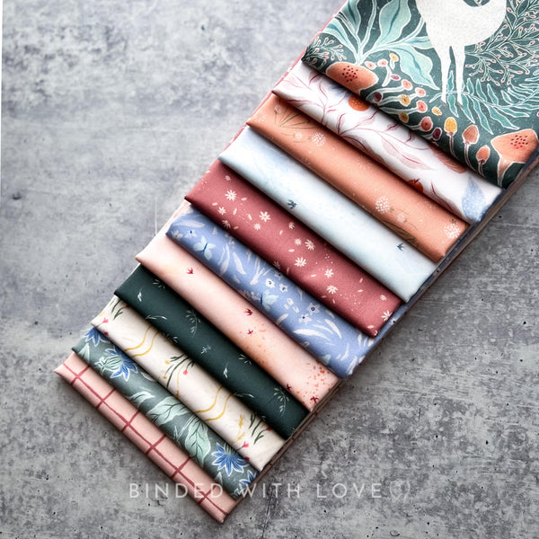 Golden Hour by Jill Labieniec for FIGO Fabrics | 11 Prints | Fat Quarter Bundle | Half Yard Bundle | BUNDLE-236