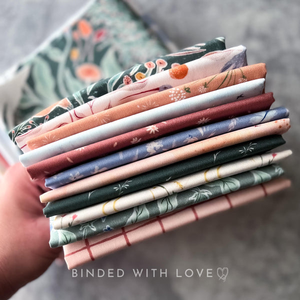 Golden Hour by Jill Labieniec for FIGO Fabrics | 11 Prints | Fat Quarter Bundle | Half Yard Bundle | BUNDLE-236