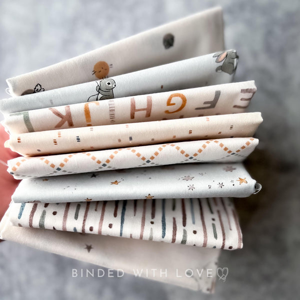 Cotton-Tale by Bernadett Urbanovics for FIGO Fabrics | 8 Prints | Fat Quarter Bundle | Half Yard Bundle | BUNDLE-237